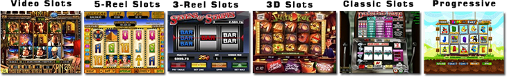 Types of slot machines