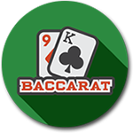 Baccarat game icon