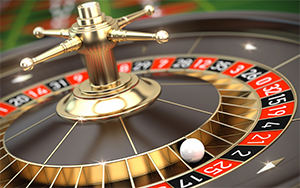 Live Dealer Roulette wheel