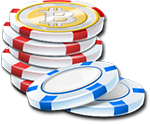 Bitcoin casino chips