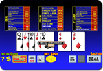 Three Way Action video poker