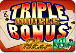 Triple Double Bonus video poker