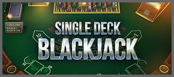 Single Deck Blackjack at BOL