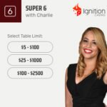 Ignition Casino Live Dealer Super 6