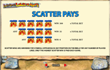 Scatter slots paytable