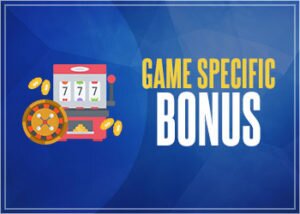 Online Casino Game Specific Bonus