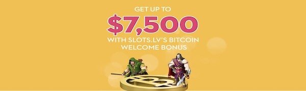 SlotsLV Bitcoin Bonus